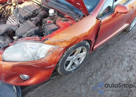 2007 Mitsubishi Eclipse Spyder Gs z USA, uszkodzony, nr VIN 4A3AL25F47E001344